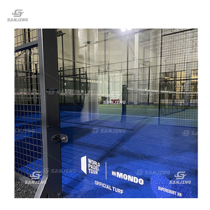 สนามแพเดิลเทนนิสแบบพาโนรามาที่ได้รับความนิยมมากที่สุดในปี 2025 สนามแพเดิลเทนนิสแบบครบวงจร ราคาสนามแพเดิลเทนนิส Cancha De <span class=keywords><strong>Padel</strong></span> - Product Image 5