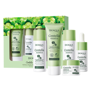 . Kit de Cuidado de la Piel Calmante e Hidratante de Centella de 5 Piezas, Calma el Acné, Mejora la Sequedad, Set de Viaje para Limpieza e Hidratación - Product Image 1