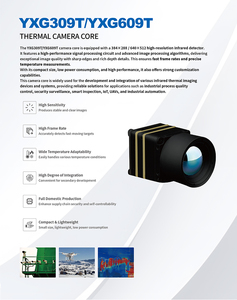 Câmera Térmica <span class=keywords><strong>Mini</strong></span> YXG309T/YXG609T 384*288/640*512 Sensor VOx Não Refrigerado WiFi Compacta para Visão Noturna - Product Image 3
