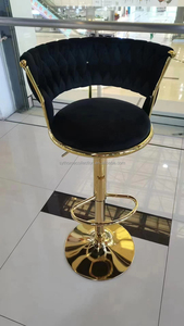 Outdoor Hotel Feature Front Bar <strong>Stools</strong>, Wholesale High-quality Metal Backrest <strong>Stools</strong>, Luxurious bar Chairs - Product Image 5