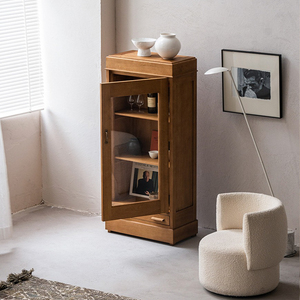 African Teak Solid Wood Modern Storage Dining Room Furniture for Apartments Home Offices <b>Kitchens</b> - Product Image 1