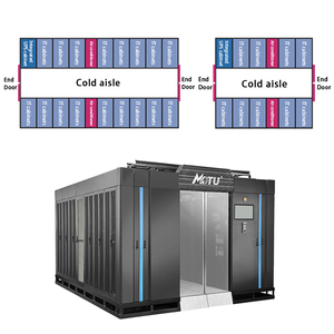 Solution de confinement d'allée froide de centre de données modulaire W-TEL Rack de réseau de serveur 42U Micro 20-Socket 415V/380V/400V - Product Image 3