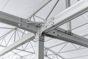 Tente multifonctionnelle à grande portée en aluminium et PVC pour hangar d'avions, hall d'exposition et entrepôt industriel - Product Image 2