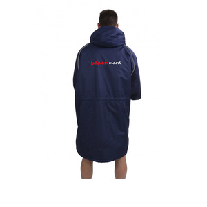 Poncho <span class=keywords><strong>Impermeable</strong></span> de Manga Corta al por Mayor para Adultos, <span class=keywords><strong>Bata</strong></span> con Capucha para Cambiarse en la Playa, para Surf - Product Image 3