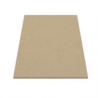 Panneau de vermiculite ignifuge pour âme de porte coupe-feu, plaque de vermiculite d'isolation thermique sans amiante de qualité A