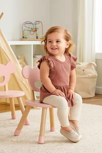 Nordico moderno in <span class=keywords><strong>legno</strong></span> piccolo orso sedia per bambini scuola soggiorno camera da letto parco studio bambini sedie per feste - Product Image 2