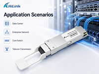 Módulo Transceptor Óptico QSFP28 100G ZR4 80KM SMF LC de Rendimiento Estable para Centros de Datos y Soluciones de Telecomunicaciones