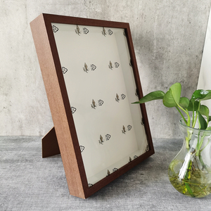Cadres 3D blancs 8x10 12x12 en bois massif, boîtes d'ombre en verre, <span class=keywords><strong>cadre</strong></span> <span class=keywords><strong>Photo</strong></span> d'affichage <span class=keywords><strong>avec</strong></span> MDF, haute qualité - Product Image 3