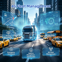 Caméra embarquée Thalesi CAT1 4G 3CH 2K AI avec ADAS DMS BSD GPS Vision nocturne Face ID Détection de fatigue Multi-lentilles Garantie 1 an