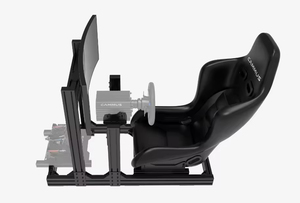 Simulador de Carreras CAMMUS SS15 con <span class=keywords><strong>Asiento</strong></span>, Cabina de Juego, Silla Gamer con Soporte para <span class=keywords><strong>Volante</strong></span> y Pantalla - Product Image 3