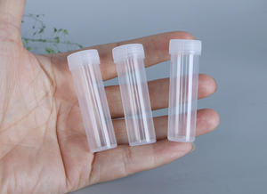 Tubi di plastica cilindrici 7ml 7g 5ml 5g provette in plastica fiala piccola bottiglia con tappi - Product Image 6