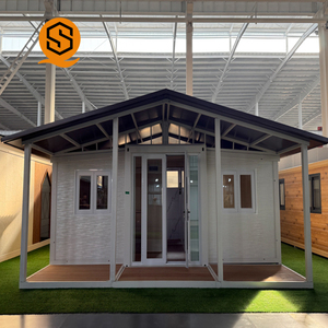 Shinestone Compact <strong>10ft</strong> Double-Wing Foldable Container House | Expandable <strong>Prefab</strong> <strong>Home</strong> for Construction &amp; Temporary Camps - Product Image 4