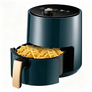 Air Fryer 4L Electric Hot Air Convection Oven Dark Green Multi Functional Household Appliance For 4-5 People - Product Image 4