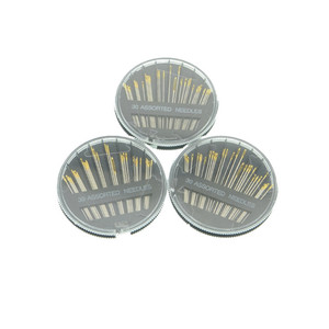30 Set el dikiş İğneleri <span class=keywords><strong>8</strong></span> farklı boyutları disk seti çok fonksiyonlu altın kuyruk döner kutu dikiş - Product Image 3