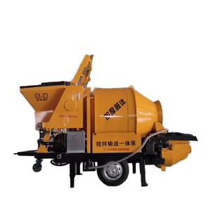 Bomba de Concreto Estacionaria con Motor Eléctrico Dingrui, Productividad de 10M/H para la Construcción de Edificios - Product Image 1