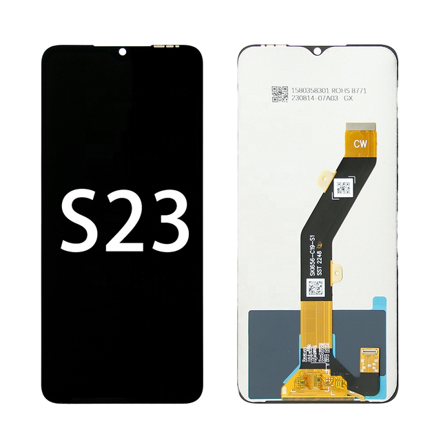 6.6" OEM LCD Touch Screen Digitizer Panel Assembly Replacement with 400cd+ Luminance for Itel S23 S665 1 Year Warranty