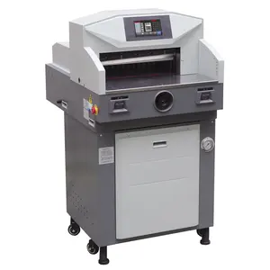 490mm Automatic Hydraulic Guillotine Electric Programming Paper Cutter Machine 4908HT For Sale