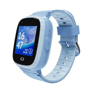 Спортивные стройные 4G Видеозвонок Детские умные часы с GPS местоположение, с функцией звонка SOS камера Будильник для детей, на возраст от 4 до 12