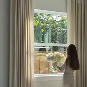 <span class=keywords><strong>Tende</strong></span> di <span class=keywords><strong>lino</strong></span> moderno con funzione di riduzione del rumore per l'europa e americana Home Office eleganti mantovane - Product Image 6