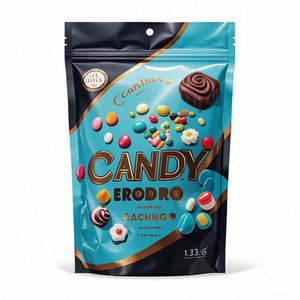 Custom 3.5g Printed Mylar <b>Bags</b> Aluminum Foil Zipper Moisture-Proof Odor-Proof Chewing Gum Sushi Jelly Packaging Stand-Up Doypack - Product Image 5