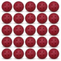 Balles de pickleball portables d'extérieur X40, professionnelles, en polyéthylène moulé par rotation, sans couture, durables, approuvées USAPA pour les enfants