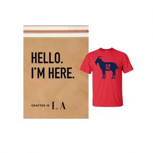 ซองไปรษณีย์กระดาษคราฟท์ย่อยสลายได้เอง พิมพ์โลโก้ตามสั่ง เป็นมิตรกับสิ่งแวดล้อม สำหรับเสื้อผ้า รองเท้า และขนสัตว์ - Product Image 5