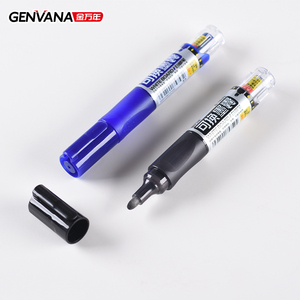 Marcadores de <span class=keywords><strong>pizarra</strong></span> <span class=keywords><strong>blanca</strong></span> GENVANA al por mayor, sistema de tinta <span class=keywords><strong>recargable</strong></span>, escritura suave, punta de bala, marcador borrable - Product Image 5