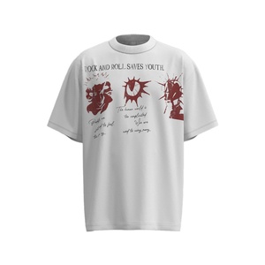 Camiseta de Verano de Alta Calidad, Estilo Hip-Hop Urbano, Marca de Moda, Estampado Oscuro, 100% Algodón, Transpirable, Anti-Pilling, Manga Corta - Product Image 4