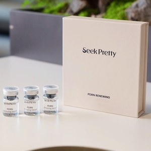 Seek Pretty Private Label <span class=keywords><strong>3</strong></span>+<span class=keywords><strong>3</strong></span> <span class=keywords><strong>3</strong></span>+1 Niacinamida PDRN Sérum <span class=keywords><strong>Ampolla</strong></span> Reafirmante <span class=keywords><strong>para</strong></span> <span class=keywords><strong>el</strong></span> Crecimiento del Cabello, Reducción de Poros y Cuidado Facial y Capilar - Product Image 5