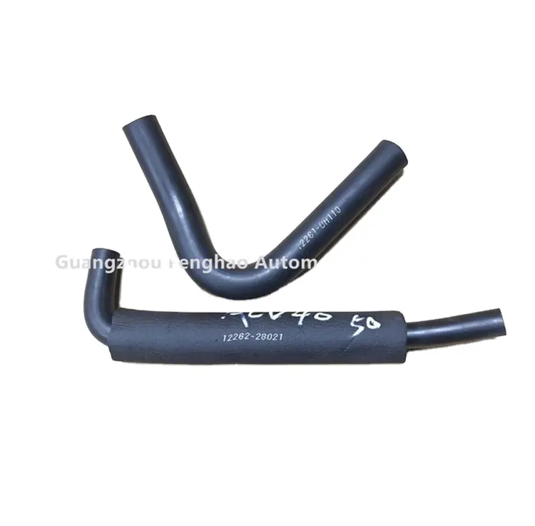 1RZ and 2RZ series engines Car Automotive Ventilation PVC Hose Exhaust Pipe For Toyota Camry 12262-28021 12261-0H110