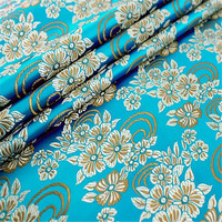 Tissu brocart chinois coloré de haute qualité avec jacquard pour kimono, cheongsam, sacs, chaussures – Prix abordable