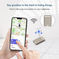 Dompet MagSafe Sistem Ganda Apple Find My Android Find Hub Pelacak GPS Anti-Hilang Tempat Kartu Magnetik Dompet Pintar Siap Kirim