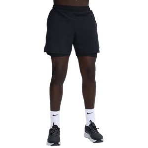 Custom Logo <b>Shorts</b> Men's Gym Workout Sports <b>Running</b> <b>Shorts</b> <b>With</b> Inner <b>Phone</b> <b>Pocket</b> Compression Gym <b>Shorts</b> - Product Image 3