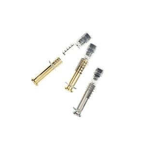 หลอดฉีดยาแก้ว1มล. 2มล. 2.25มล. 3มล. 5มล. กำหนดโลโก้ได้เองเข็มฉีดยาแก้วใช้ซ้ำได้สำหรับเครื่องสำอาง Luer LOCK ฝาปิดลื่น - Product Image 5