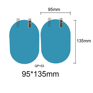 2 pièces autocollant de rétroviseur de voiture <span class=keywords><strong>Film</strong></span> imperméable à la pluie <span class=keywords><strong>Film</strong></span> de pluie transparent autocollant de rétroviseur de voiture accessoires automobiles - Product Image 3