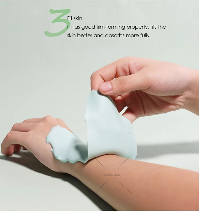 2022  Latest  fresh mint soft mask powder  Facial Mask  500g per bag peel off salon mask