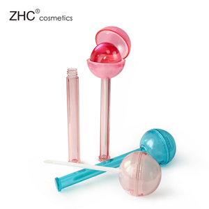 CC36371 Şirin Mat Sıvı Mineral Moda 2'si 1 Arada Lolipop Dudak Balsamı Şeker Şeklinde Dudak Parlatıcısı Tüpü Örnek Boy - Product Image 1