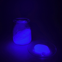 Pigment lumineux poudre phosphorescente lueur dans la poudre sombre longue rémanence Pigment luminescent
