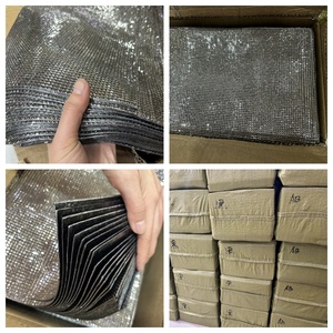 Bán buôn tùy chỉnh tự dính Rhinestone lưới tấm mới phẳng trở lại tinh thể dán trang trí cho tự làm Hàng may mặc túi trang trí - Product Image 6