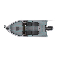Nouveau bateau de pêche en aluminium durable de 15 pieds à vendre
