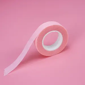 factory supplier lash tape box foam tape for eyelashes blue pink micropore paper eyelid tape for lash extensions