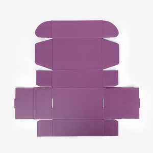 Boîte en carton ondulé pour crème pour le visage, prix d'usine, logo personnalisé imprimé, gaufrage, écologique, rabat supérieur, boîte postale - Product Image 3