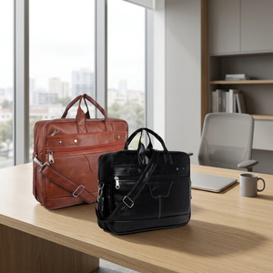 Set de Regalo Combinado de Cuero Liviya para Negocios - Bolsa Organizadora Multifuncional, Cinturón, Tarjetero, Diseño Grabado, Tamaño A5, Regalos de Bienvenida - Product Image 2