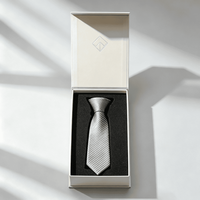 Caja de Regalo de Papel Elegante con Lazo y Logotipo Personalizado de Alta Calidad al por Mayor