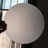 Diffusion de lumière de 2mm de haut, feuille solide en polycarbonate givré opale en plastique blanc pour lumière LED