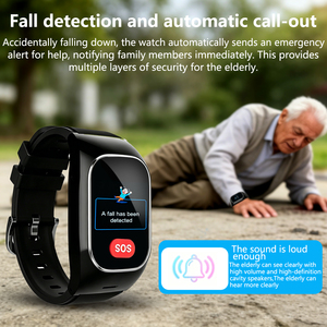 Reloj Inteligente para Personas Mayores VA36-SOS con Botón de Llamada, GPS, Geolocalización, Monitor de Salud, Frecuencia Cardíaca, Presión Arterial, Rastreador - Product Image 2