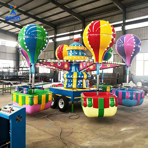 Silla Voladora Pequeña Desmontable con Remolque, Atracción Comercial Portátil para Parques de Diversiones, Columpio para Eventos Familiares, Diversión al Aire Libre/Interior - Product Image 6