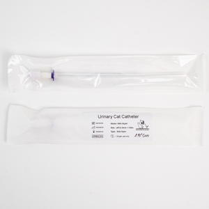 Medisch siliconen urinekatheter voor honden en katten, wegwerpbaar, veterinaire chirurgische instrument voor dierenoperaties - Product Image 5