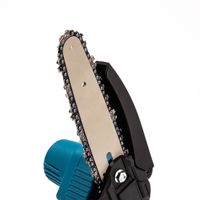 Tronçonneuse Électrique Portative Transfrontalière en Gros, Barre de Guidage 4/6 Pouces, Batterie au Lithium Rechargeable, Moteur 40cc, Puissance 605W