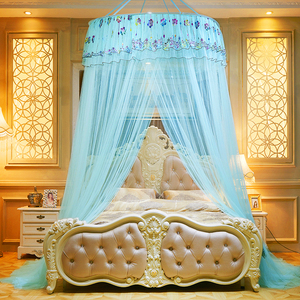 Otomatik açılış büyük boy 100cm yuvarlak kafa 280cm yükseklik prenses tasarım cibinlik perdeler ile kız yatak kanopiler - Product Image 6